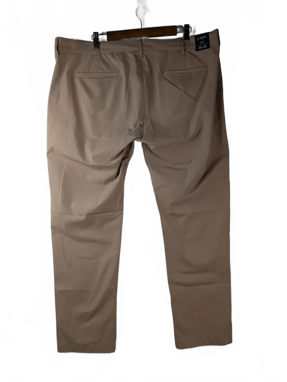 NWT J.Crew Flex Khaki Tech Pants,  40X32